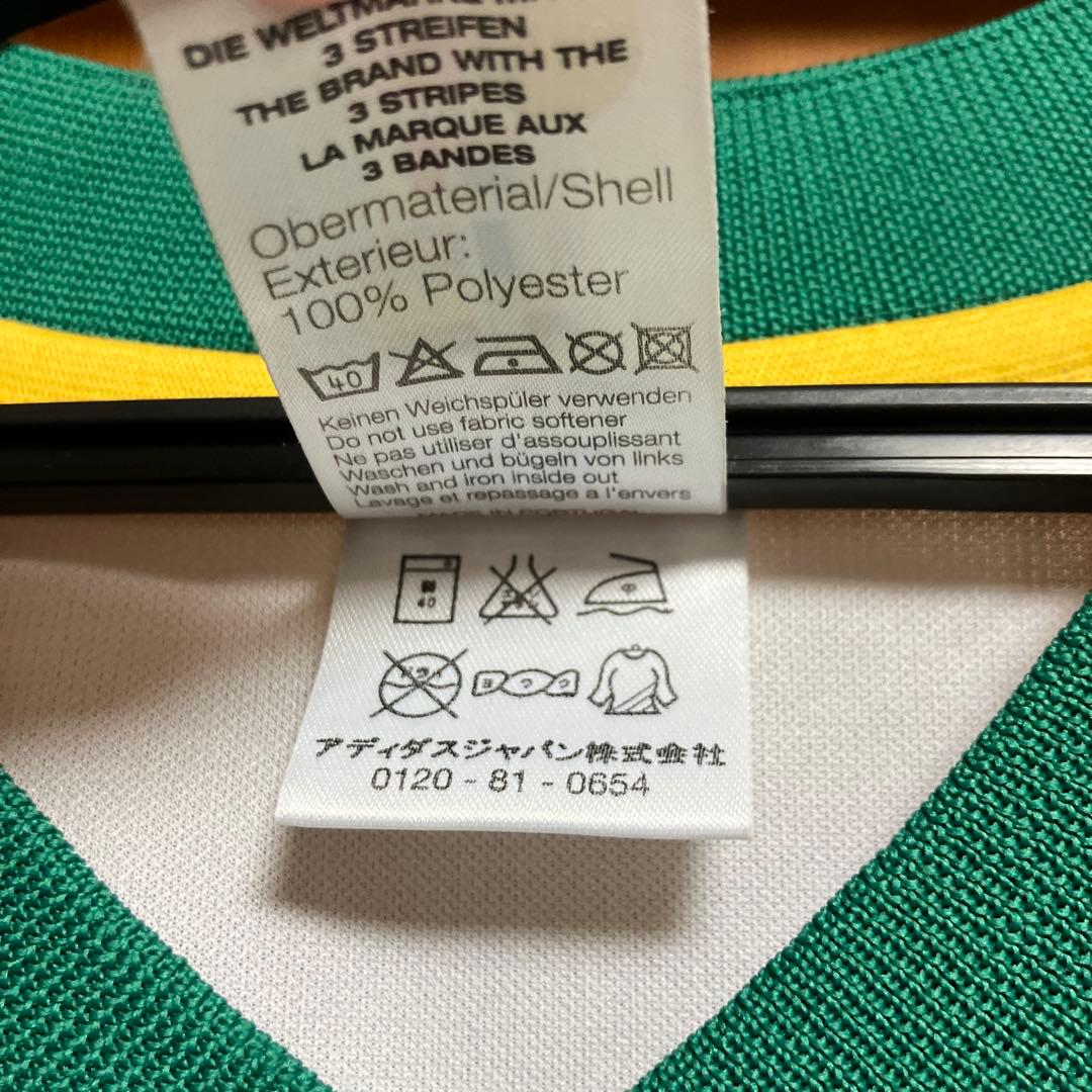 【美品】adidas 南アフリカ代表2002 ユニフォーム2XOサイズ レア！