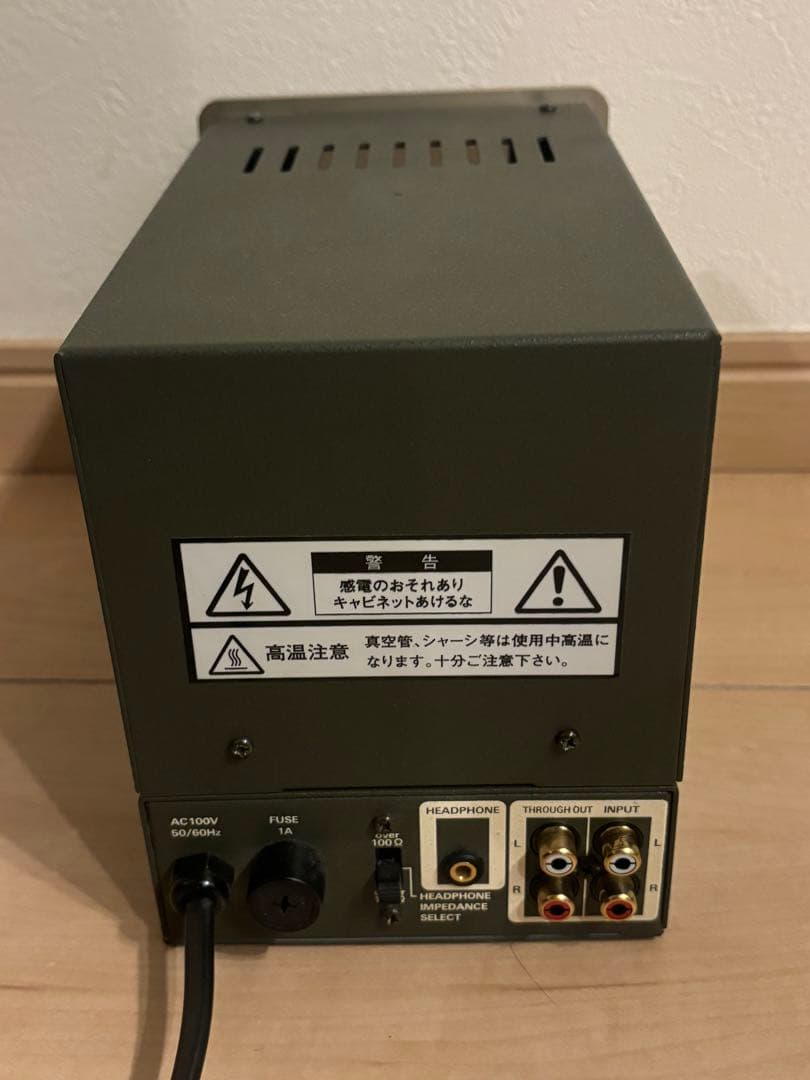 tokyo sound valve x 真空管ヘッドホンアンプ　完動品