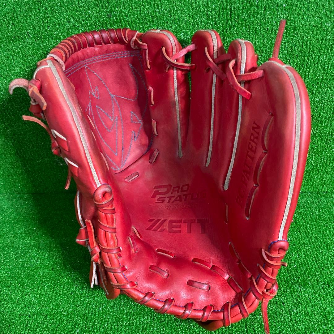 藤浪モデル ZETT プロステイタス オーダー硬式用 投手用 グローブ 日本製