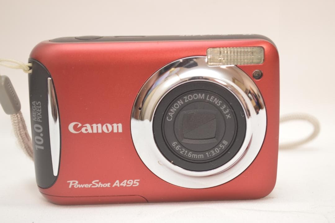✨未使用級美品✨ Canon Powershot A495 単三電池で動作
