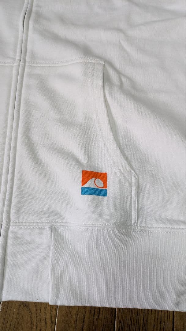 RISEJAPAN ジップアップパーカー ホワイト