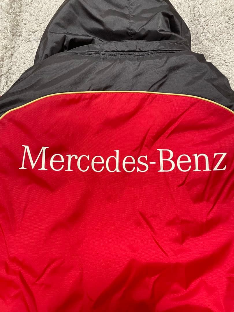 adidas ドイツ代表 Mercedes Benzベンチコート 赤黒 新品