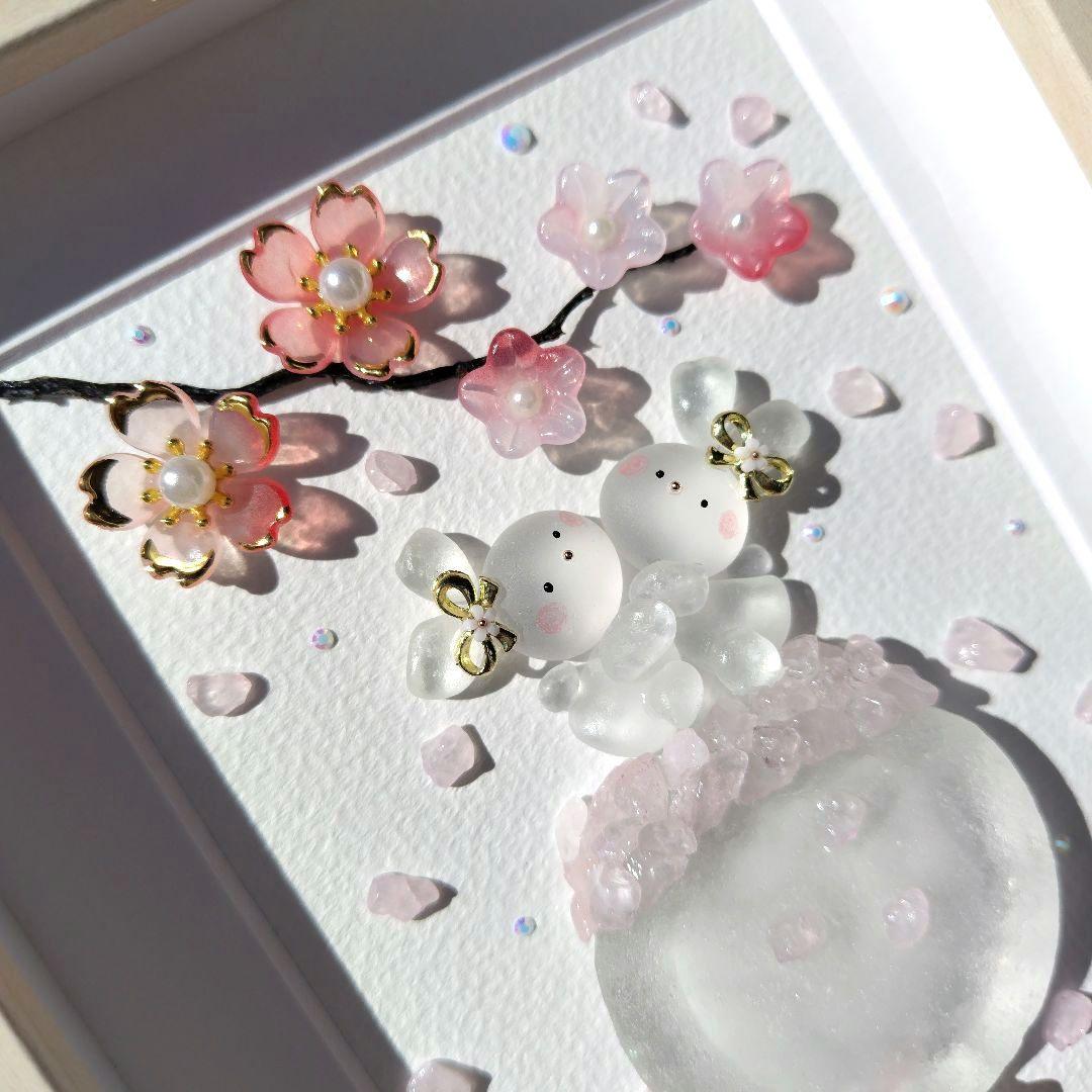 シーグラスアート『 桜カクテル❀.*゜』他5点