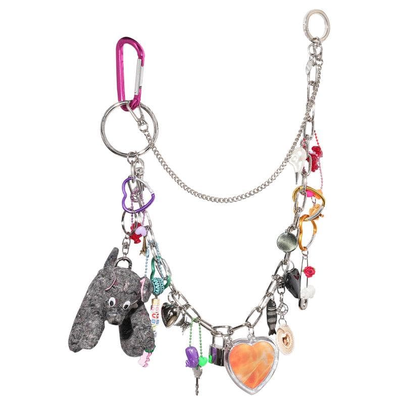 Doublet 25AW KEY CHAIN WITH DOG DOLL マルチ