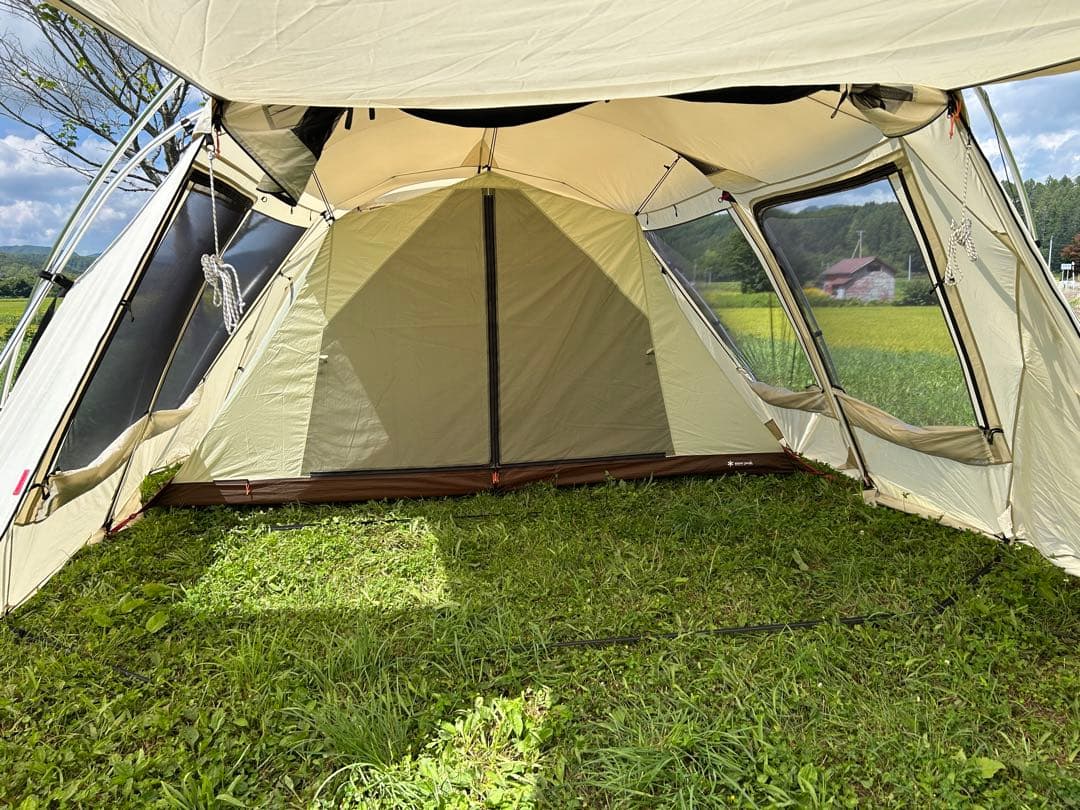  peak ランドロック アイボリー 2ルーム テント