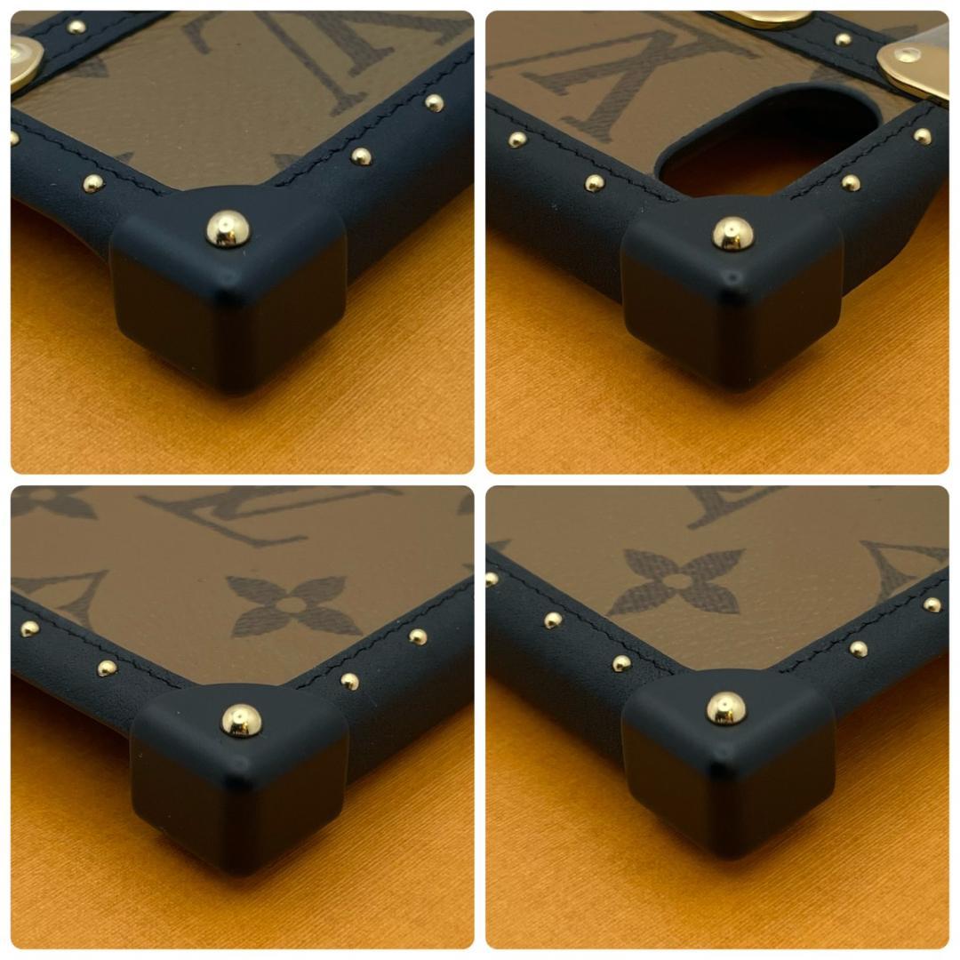 【新品】 ルイヴィトン iPhoneXケース モノグラム リバース アイトランク