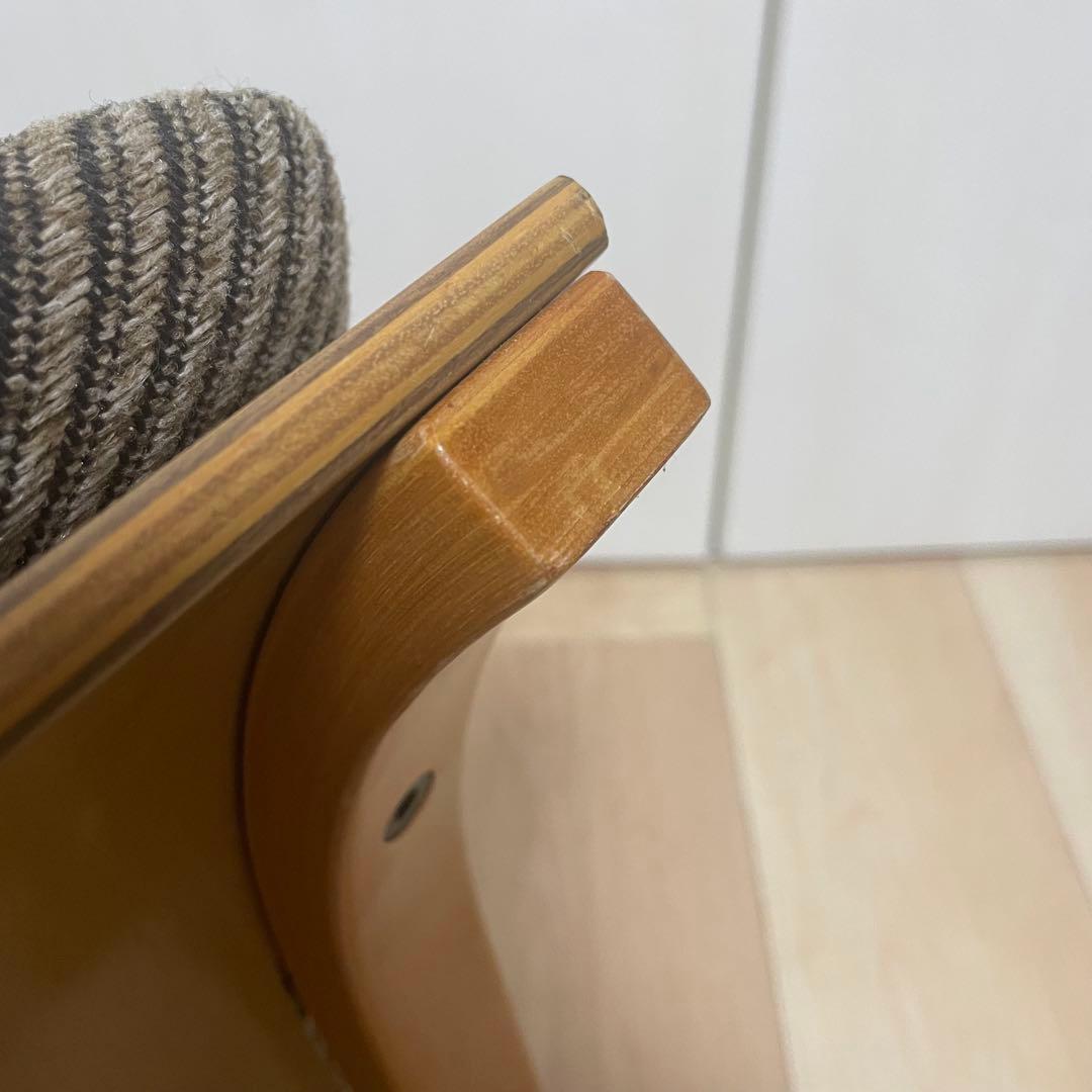 新日本木工 低座椅子 胡坐楽座椅子 徳島県立工業技術センター 腰痛防止