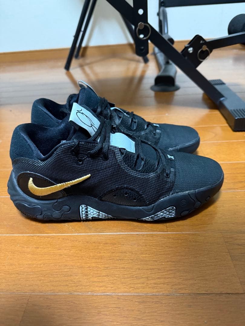 シューズ(男性用) Nike PG6 Black llic gold 27.0