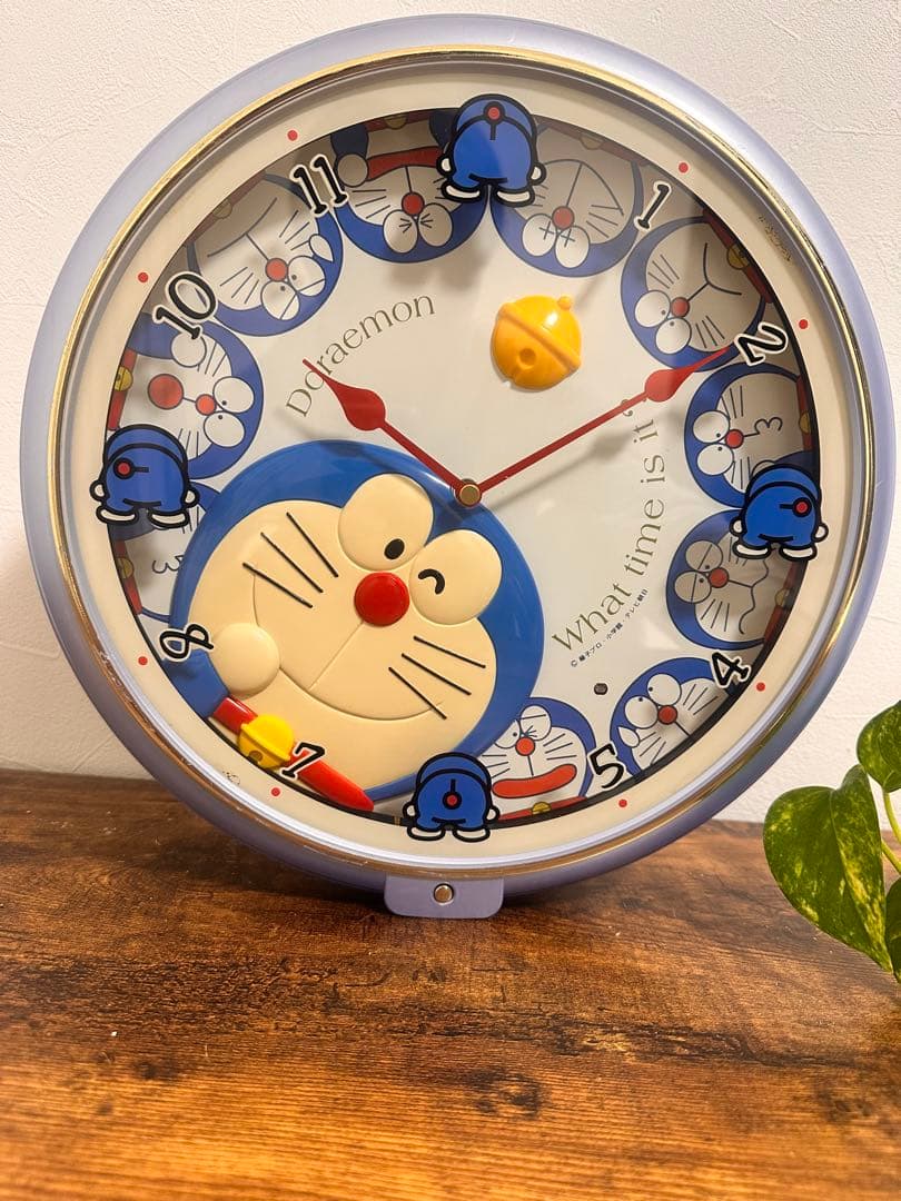 超希少　レトロ　ドラえもん　壁掛け時計