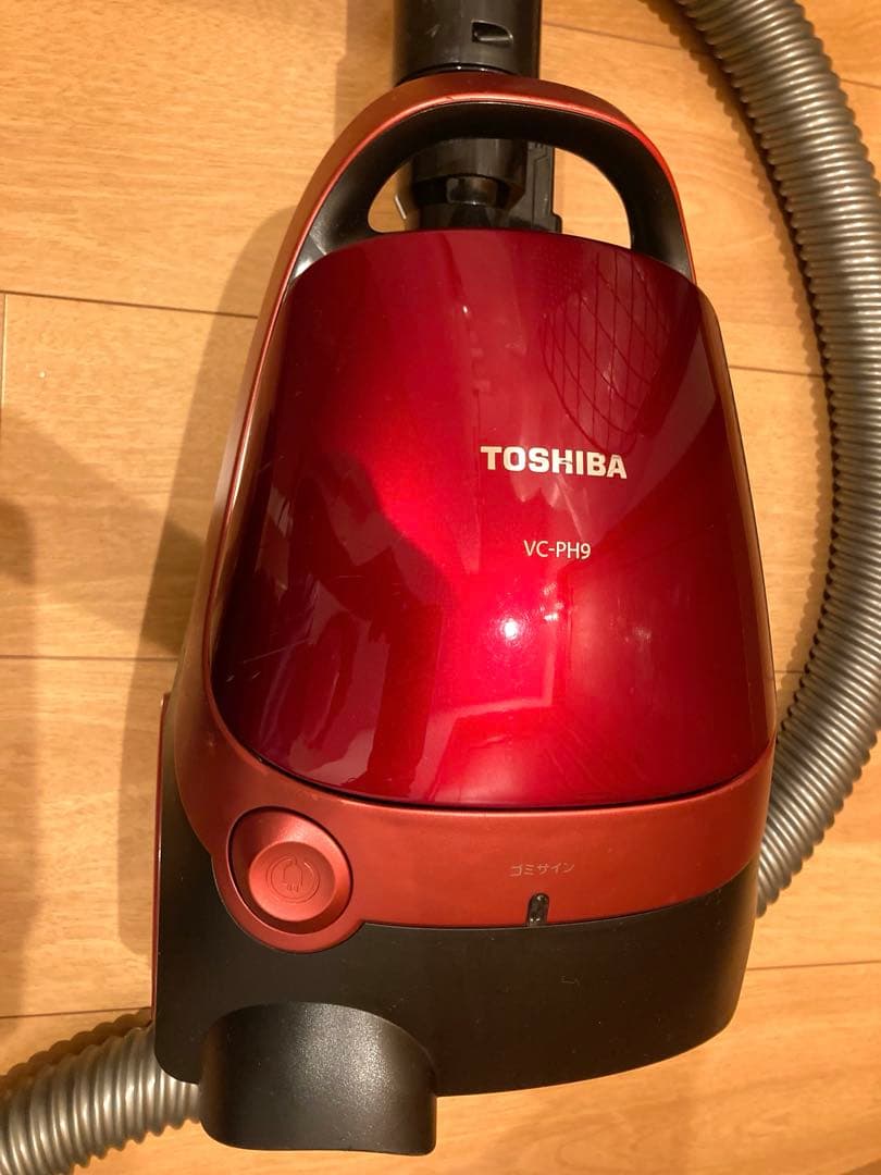 東芝 VC-PH9（R）掃除機 紙パック式 中古 動作品　A