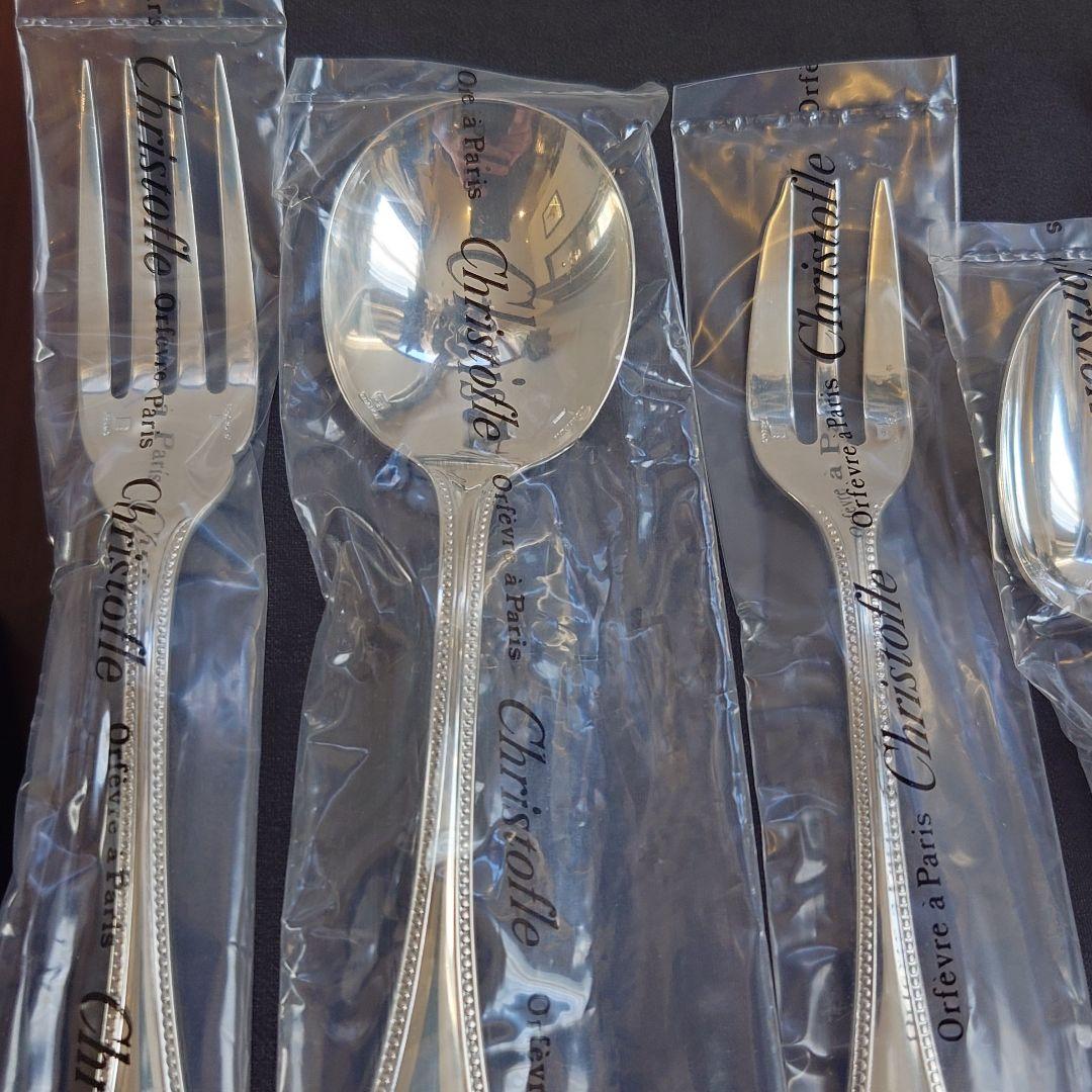 クリストフル　パール　72本　カトラリー　スプーン　フォーク　新品　140万相当