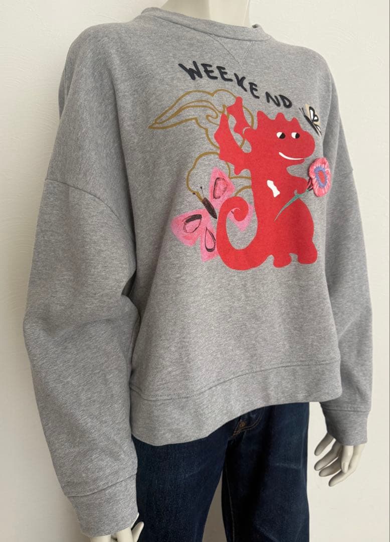 ウイークエンドマックスマーラ プリントトレーナー