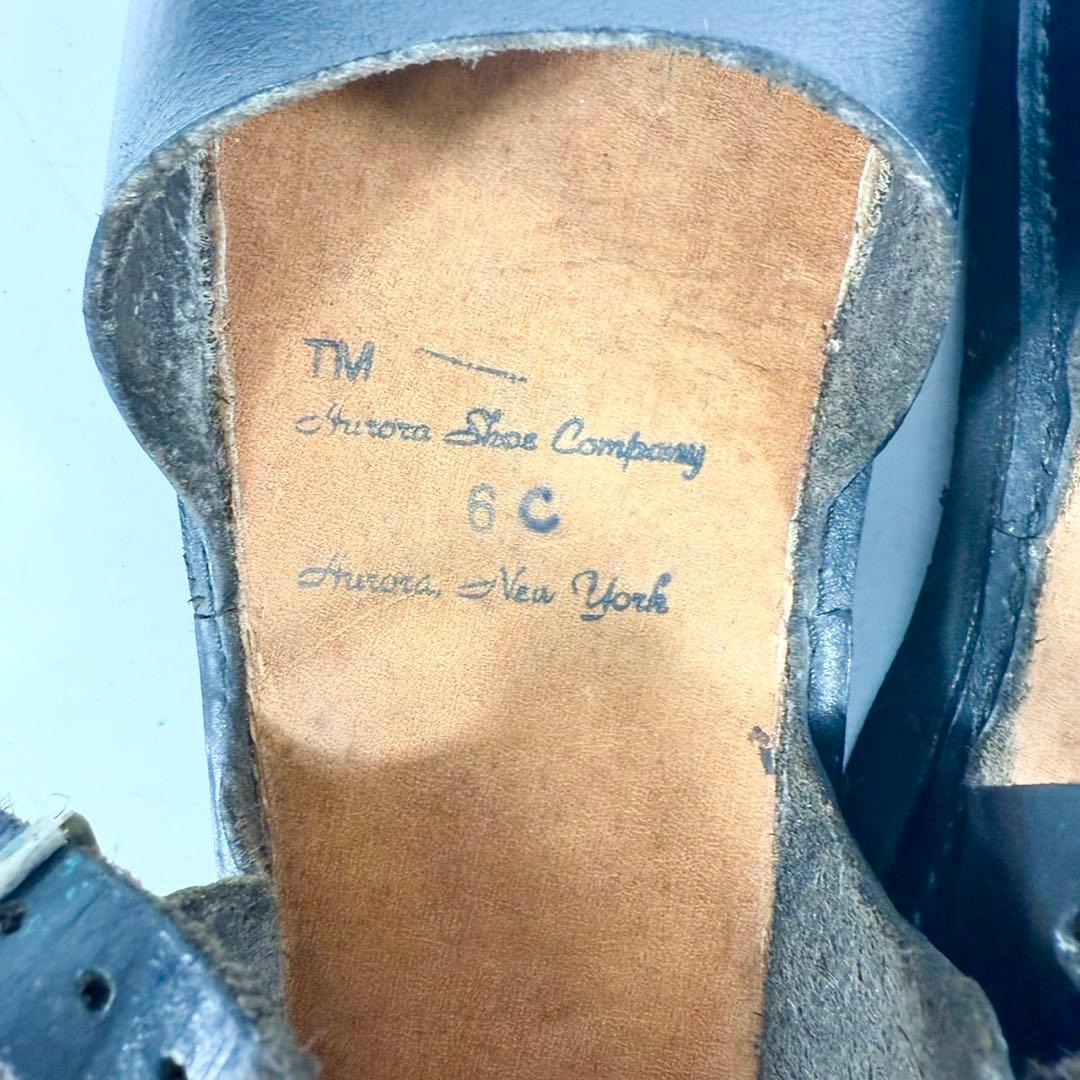 AuroraShoe オーロラシューズ〈 New Chinese〉ローファー　黒