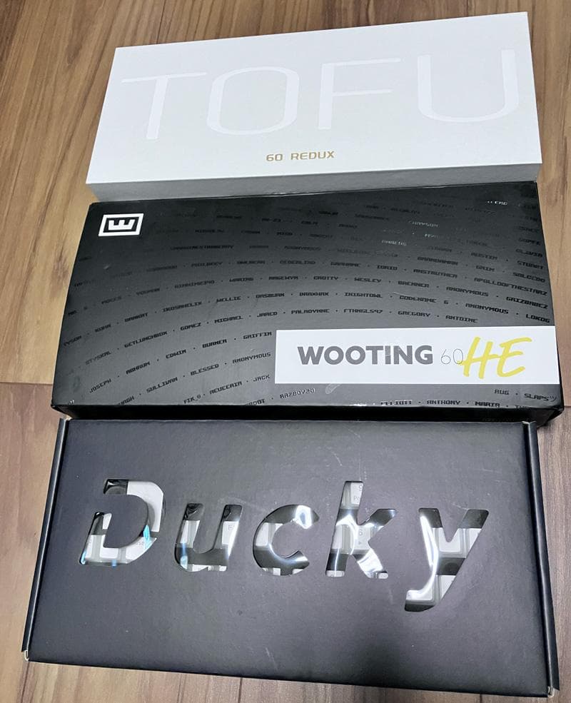 Wooting 60HE　ホワイトカスタム