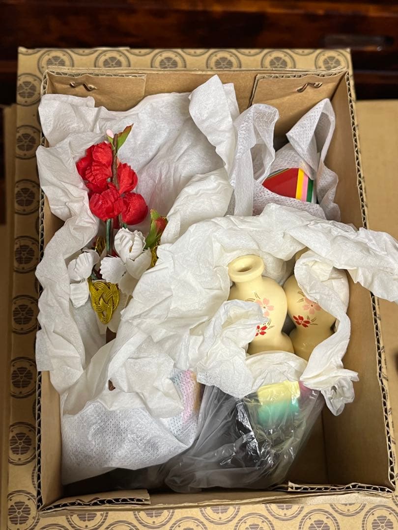 【即ご購入OK】(お値下げ中!)ひな人形三段飾り 黒色 ／送料込み