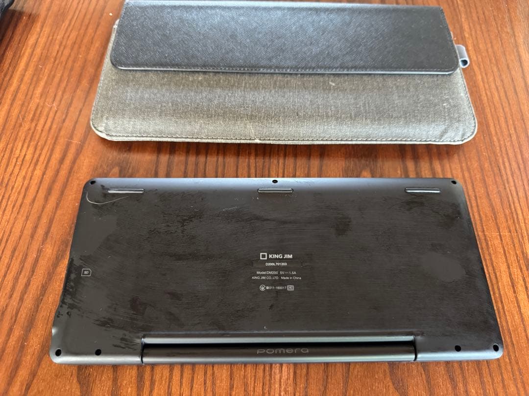 POMERA キングジムDM200 ケース付き　ジャンク品