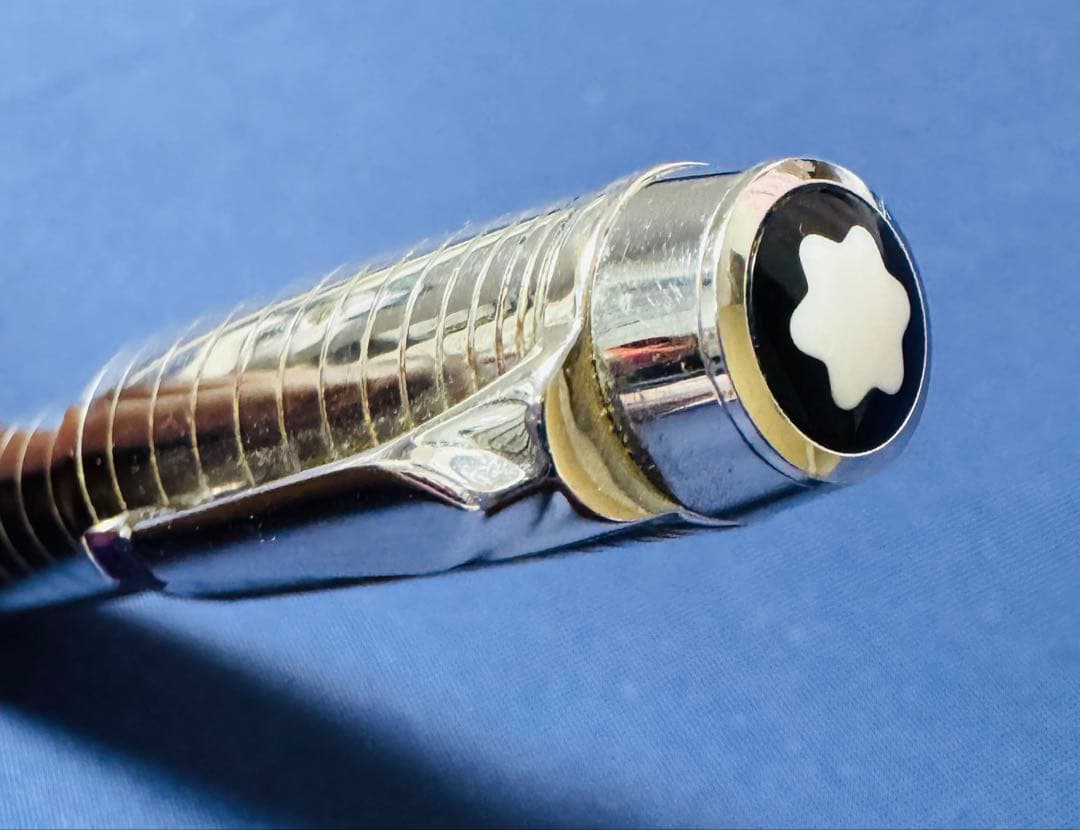 モンブラン ボエム スチール ノワール ファインライナーペン（アメジスト）