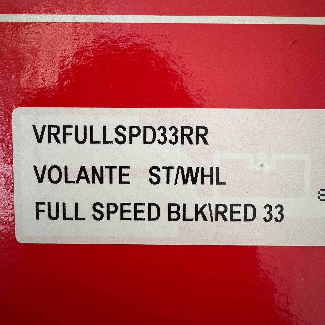 リ*ナ様 MOMO　FULL SPEED BLK/RED 33