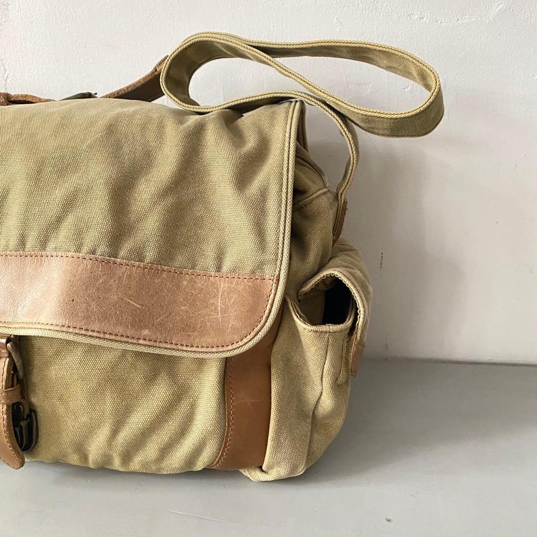 00s L.L.BEAN エルエルビーン　ショルダーバッグ　カバン　レザー　鞄