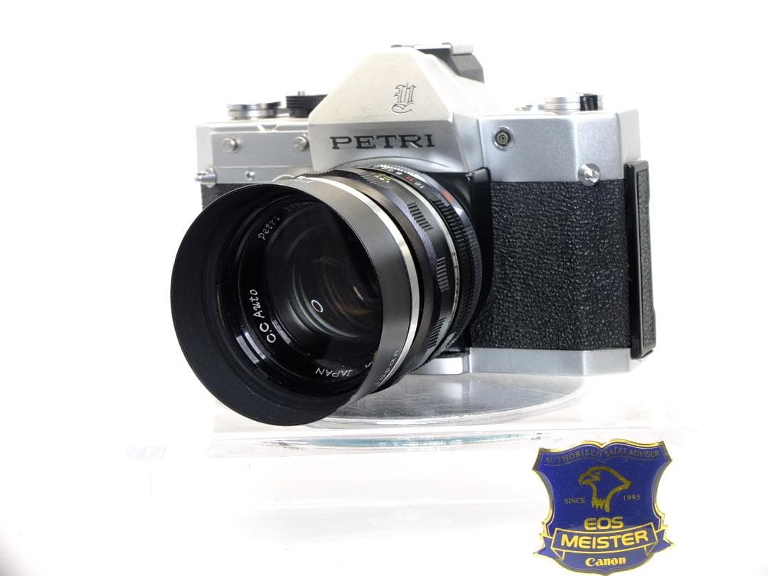 【実写確認整ペトリV6Ⅱ／Petri55mmf1.8メタルフード付