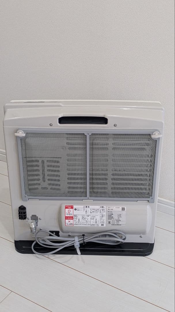 Rinnai ガスファンヒーターLPガス用 (2023年製) ガスコード付き