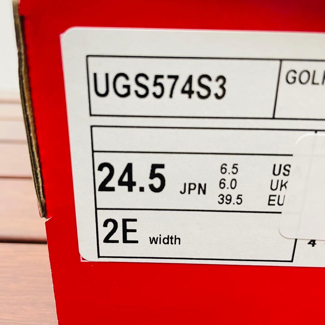 新品 レディース ニューバランス574 ゴルフシューズ 24.5cm 女性 男性