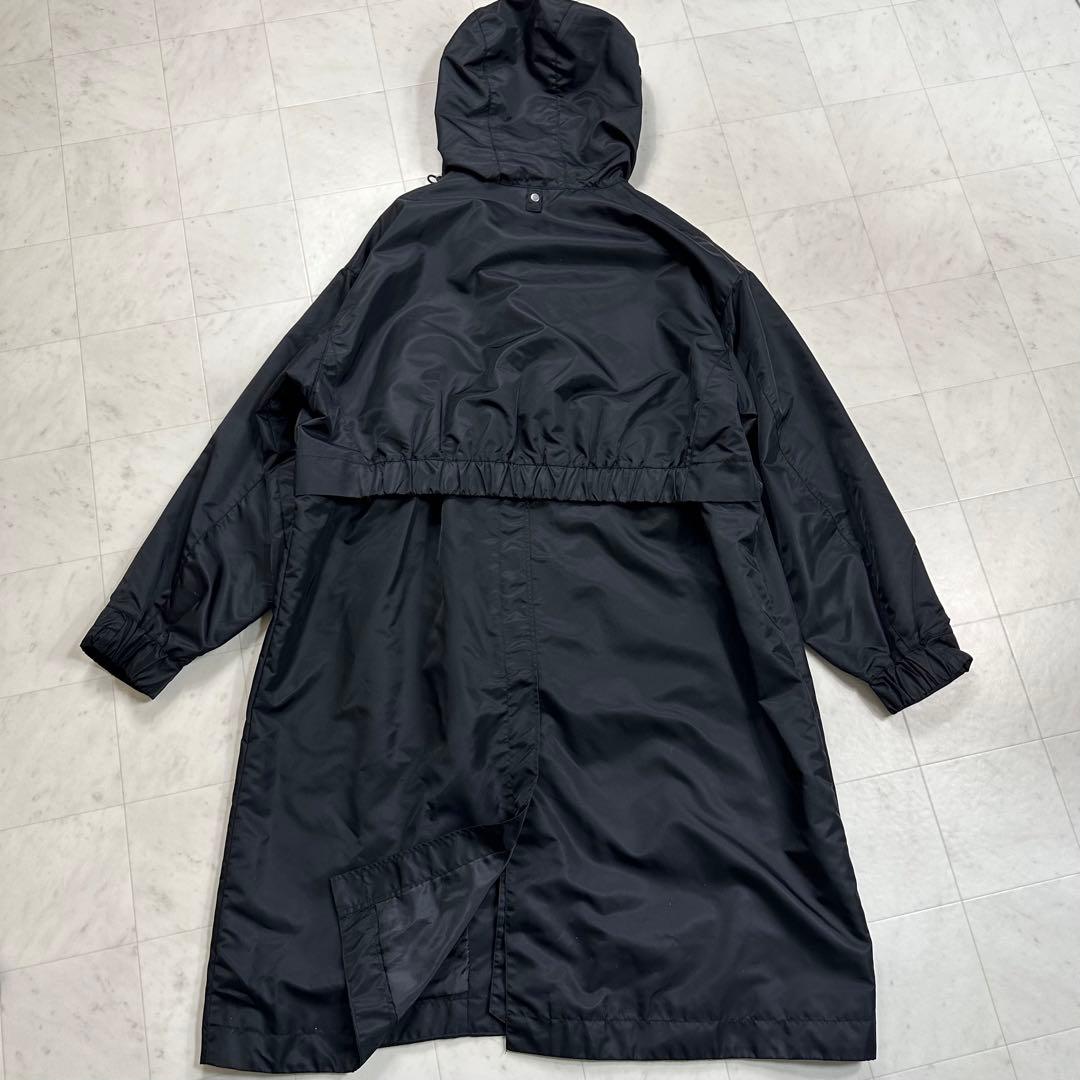 〈新品〉tk.TAKEO KIKUCHI【M】ナイロンドロストフードコート 黒