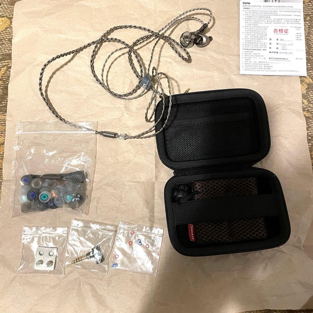 イヤホン Dunu Hayabusa ultra silver