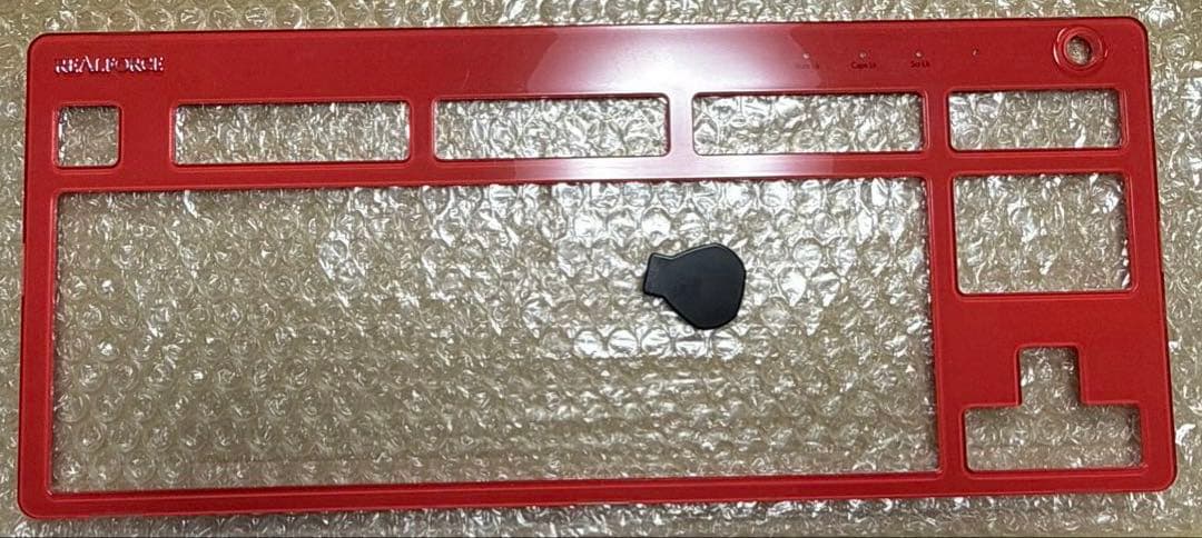 REALFORCE　カラーキーキャップ　R3/R3S　レッド　M0323J