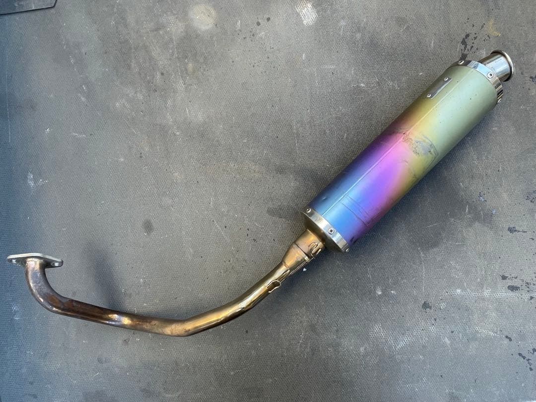 モリワキ　ゼロ　リード125 JF45 フルエキゾースト マフラー　中古品