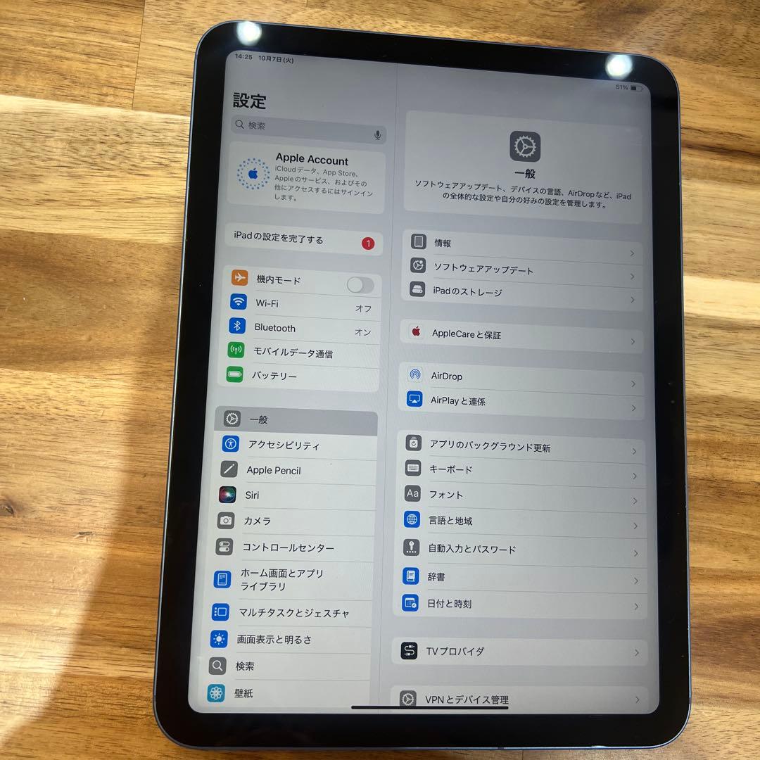 K1381 SIMフリー　iPad 10.9インチ 第10世代 64 GB