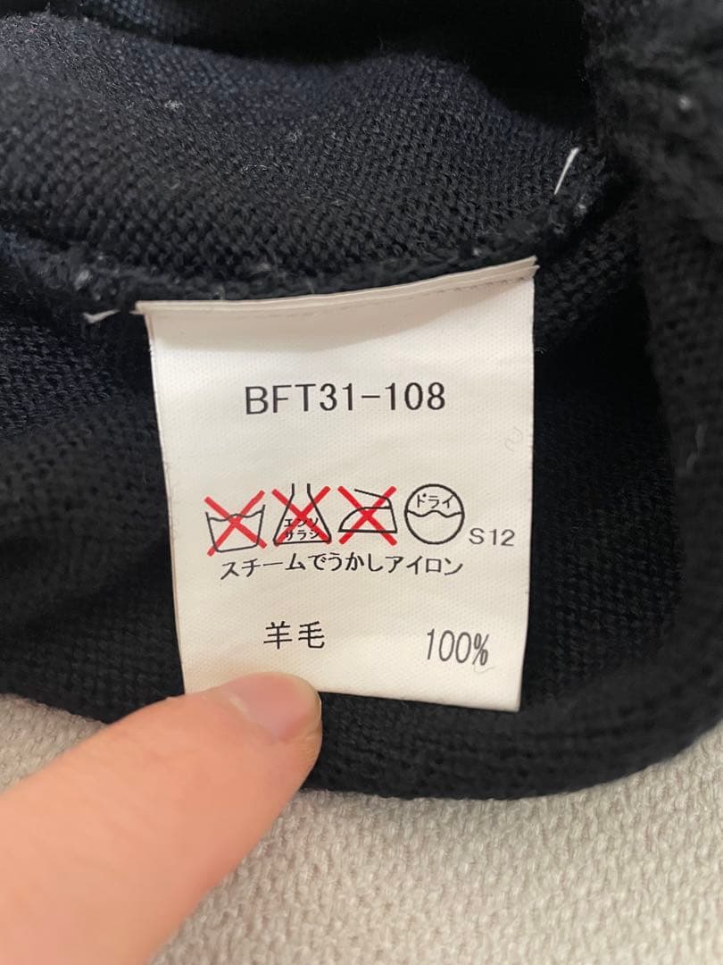 【ヴィンテージ】Burberry GOLFブラック クルーネックセーター