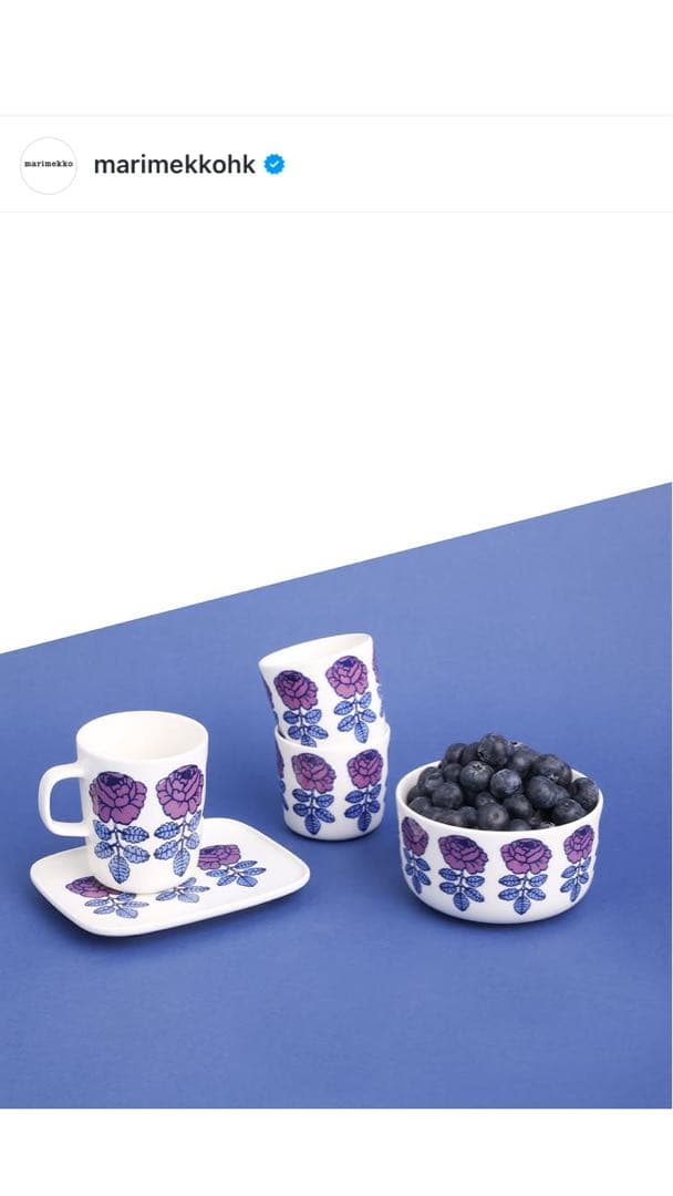 【香港限定】マリメッコ　ヴィヒキルースプレート　限定　パープル　紫　ボウル