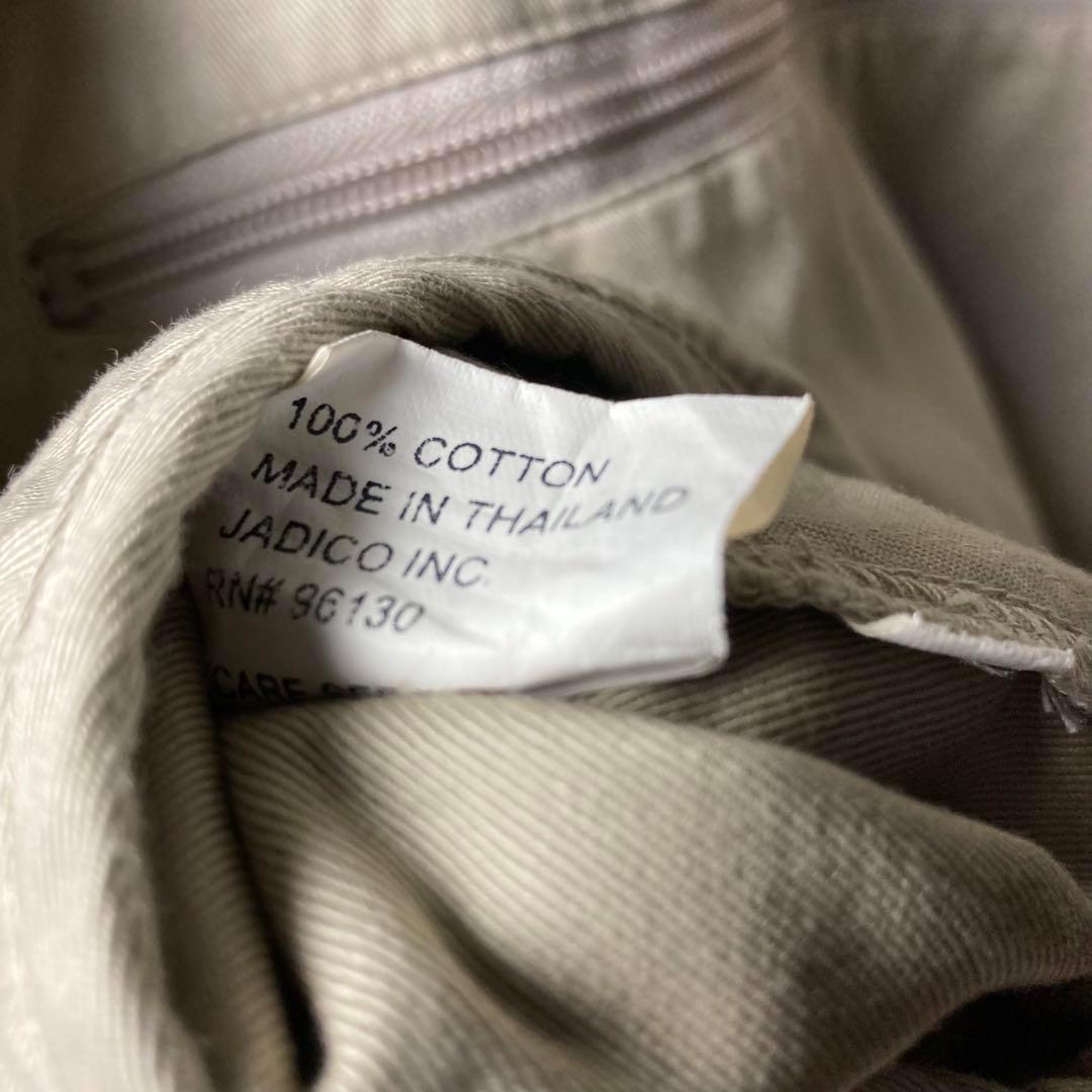 ヴィンテージ　フィッシングベスト　古着　ポケット　背面　ジップ