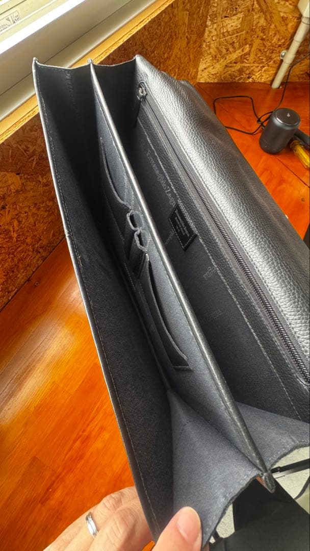 【値下げ！】美品Zegna ゼニアビジネスバッグ