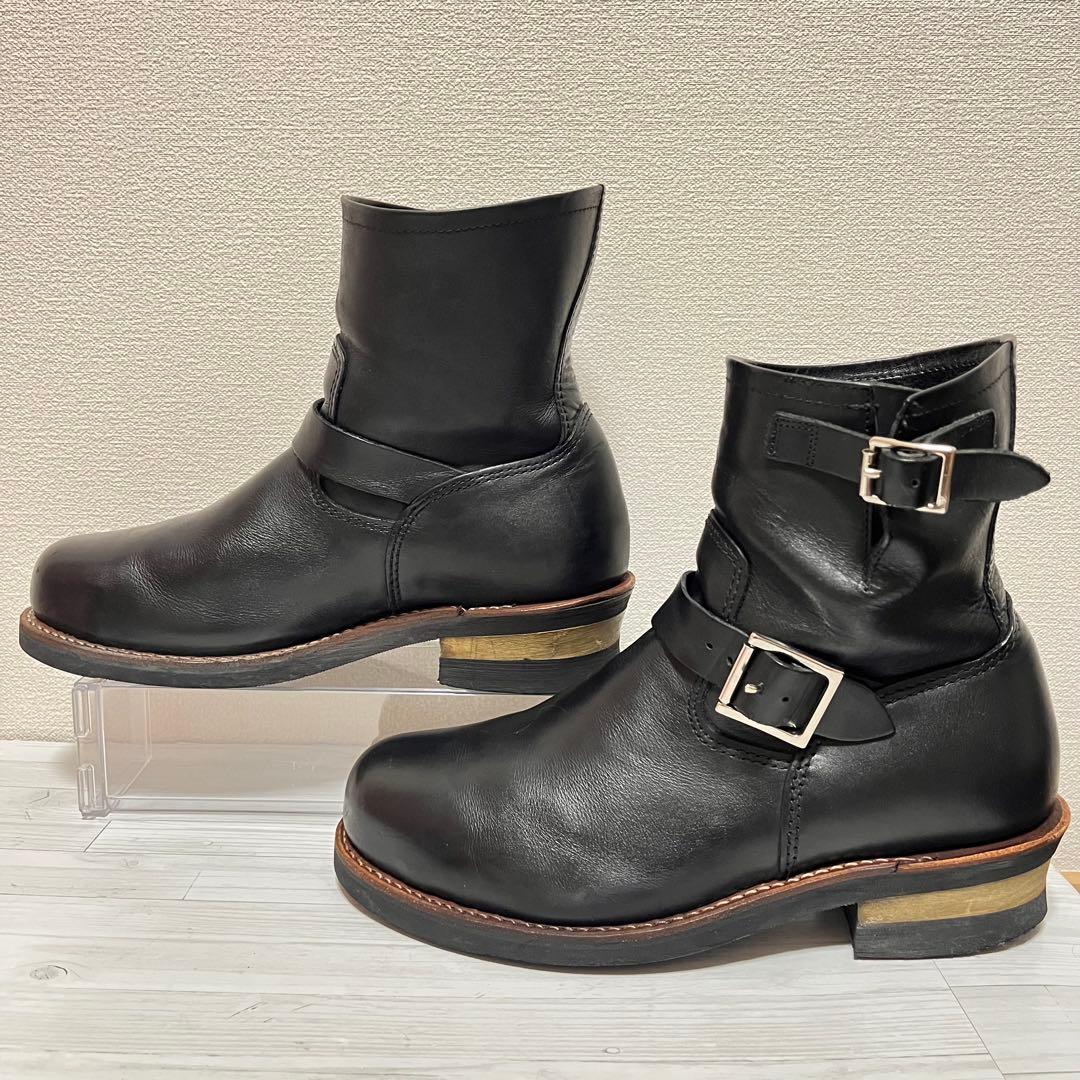 美品✨ Hawkins エンジニアブーツ ブラック 40015 スチールトゥ