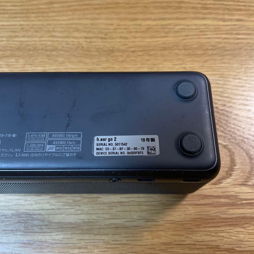 SONY h.ear go 2 ワイヤレススピーカー
