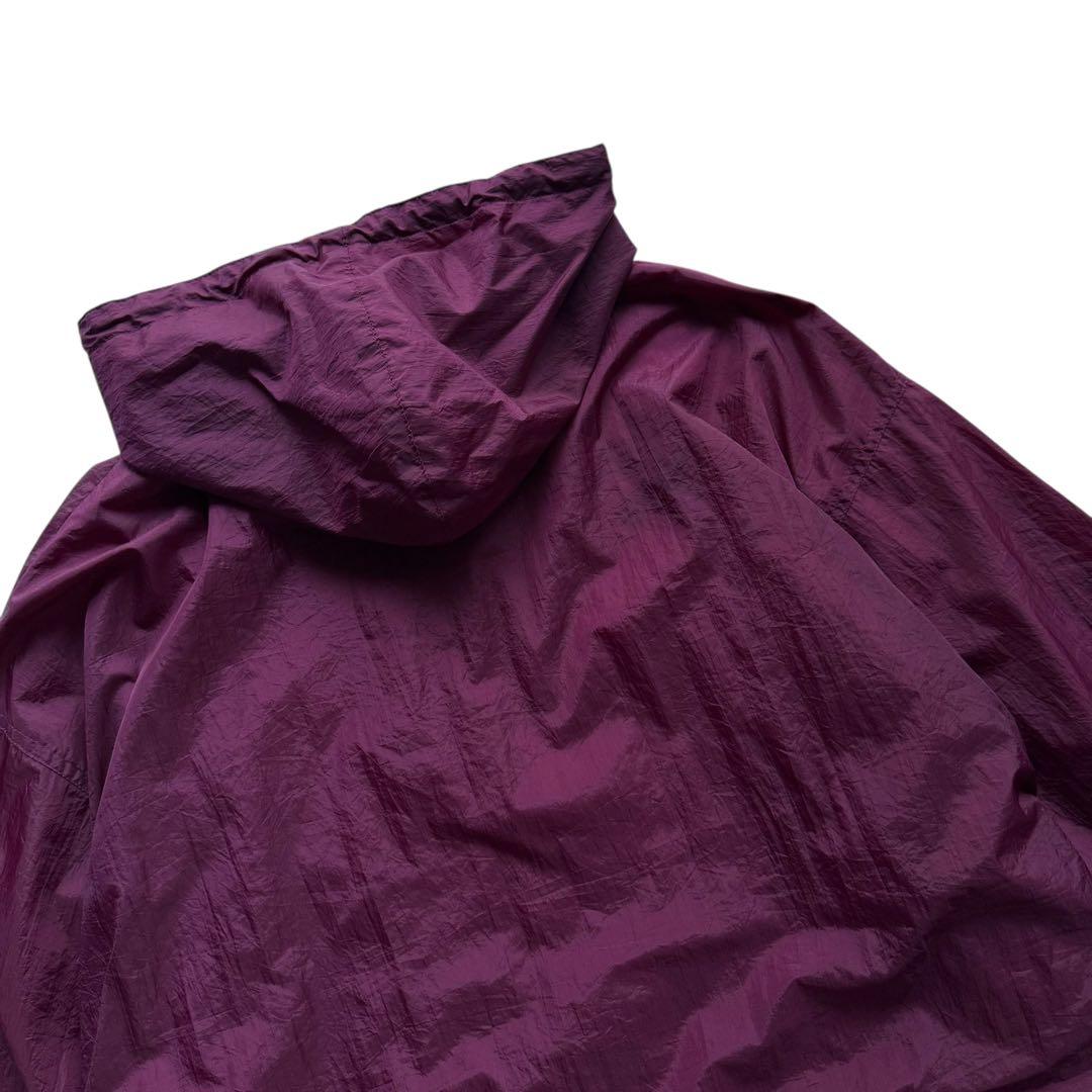 ナイロンアノラックジャケット ニューヨークシティマラソン ハーフジップ　90s