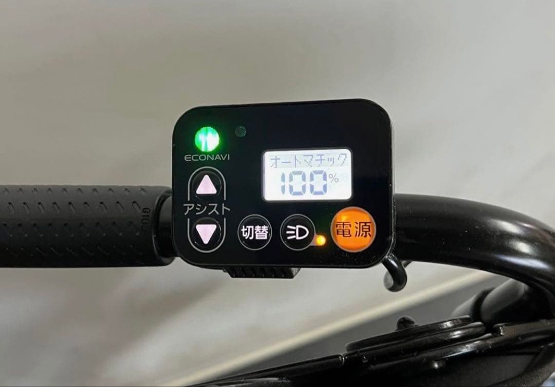 1年保証 新型　パナソニック　ギュットミニ　子供乗せ　カーキ　電動アシスト自転車