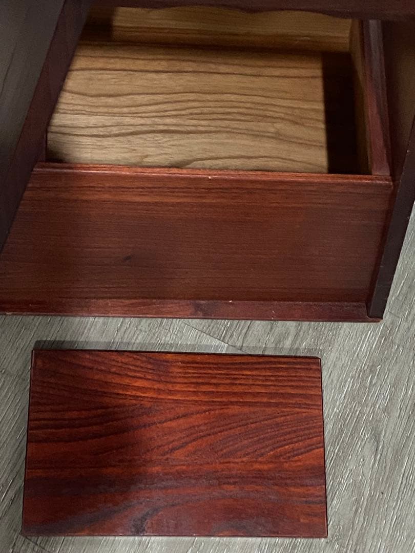 木製 踏み台 収納付き 飾り台 無垢材 アンティーク 昭和レトロ ヴィンテージ