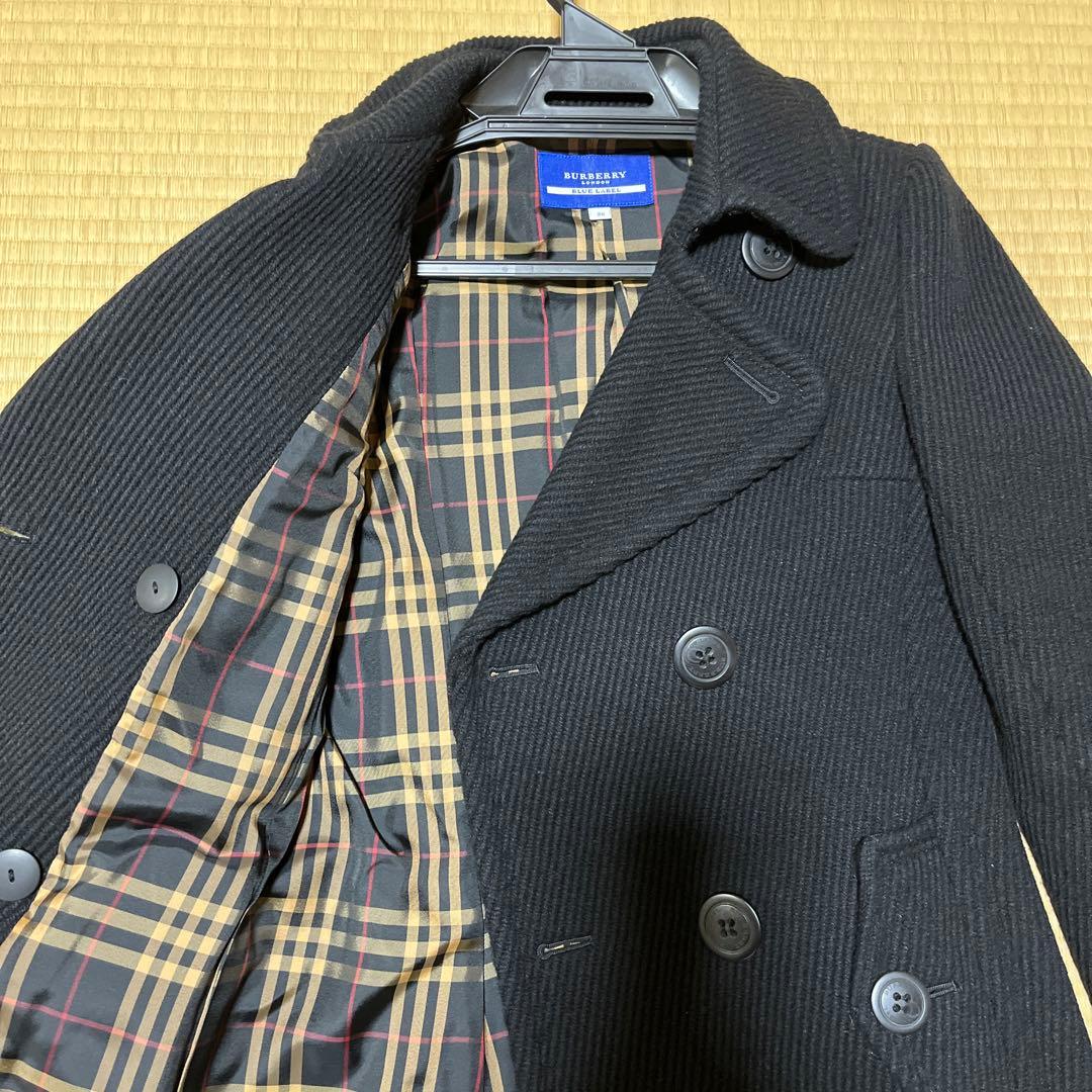 BURBERRY LONDON BLUE LABEL ピーコート 38サイズ
