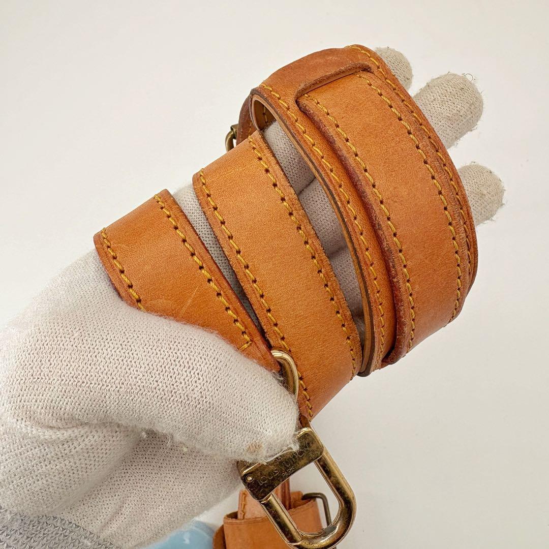 ルイヴィトン ショルダーストラップ キーポル ベルト 肩紐 ヌメ革 バッグ