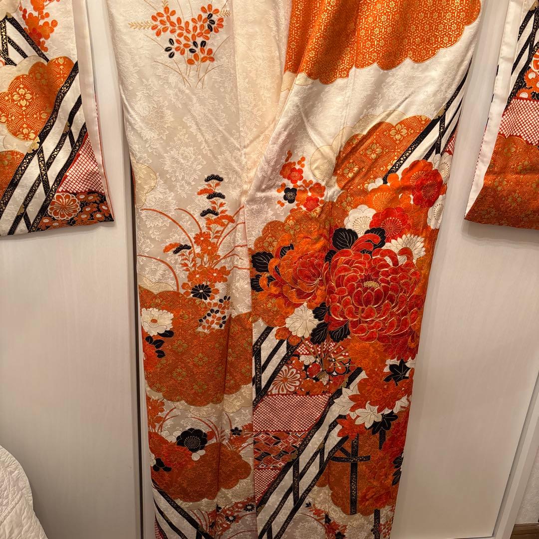 最終お値下げ　美品　京都　豪華　お振袖　手描き　金彩　成人式　卒業式