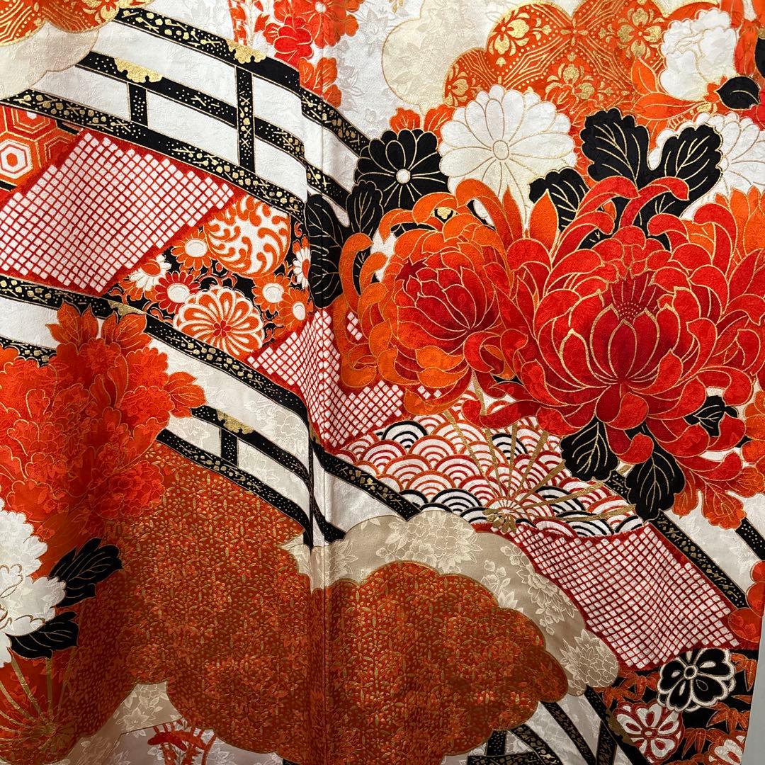 最終お値下げ　美品　京都　豪華　お振袖　手描き　金彩　成人式　卒業式