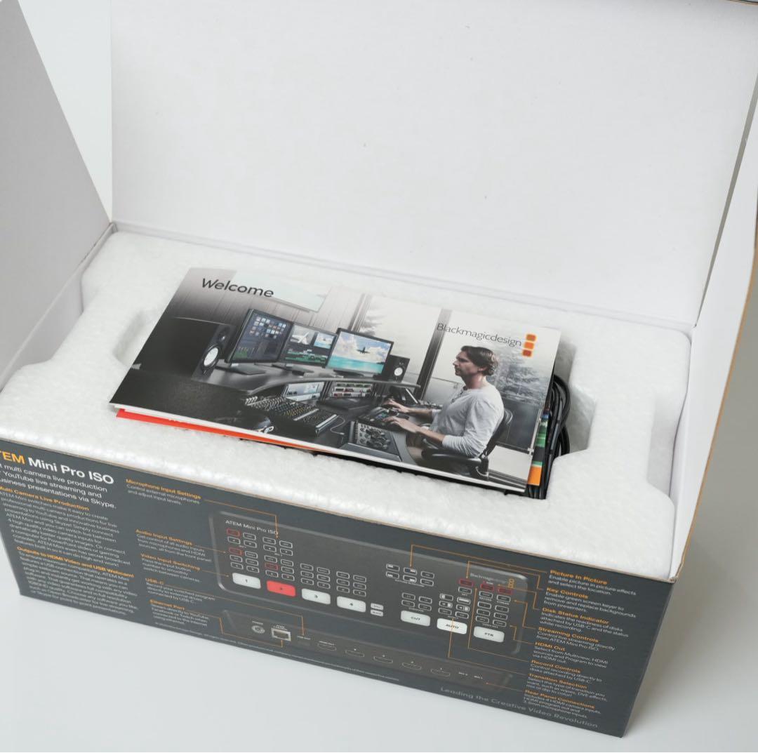 【美品】ATEM Mini Pro ISO