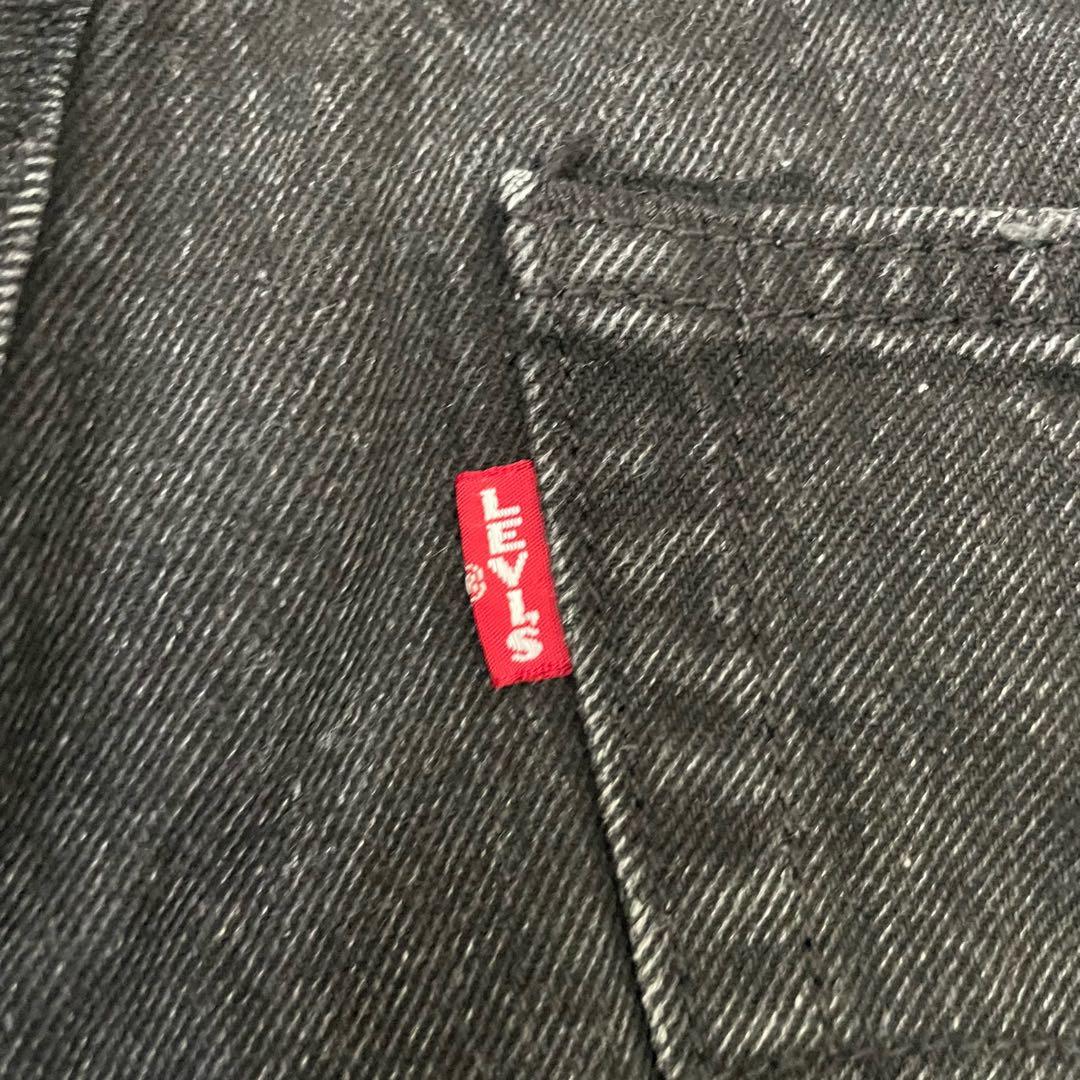 【赤耳あります】リーバイス エディフィス別注 501 ブラック W31 L28