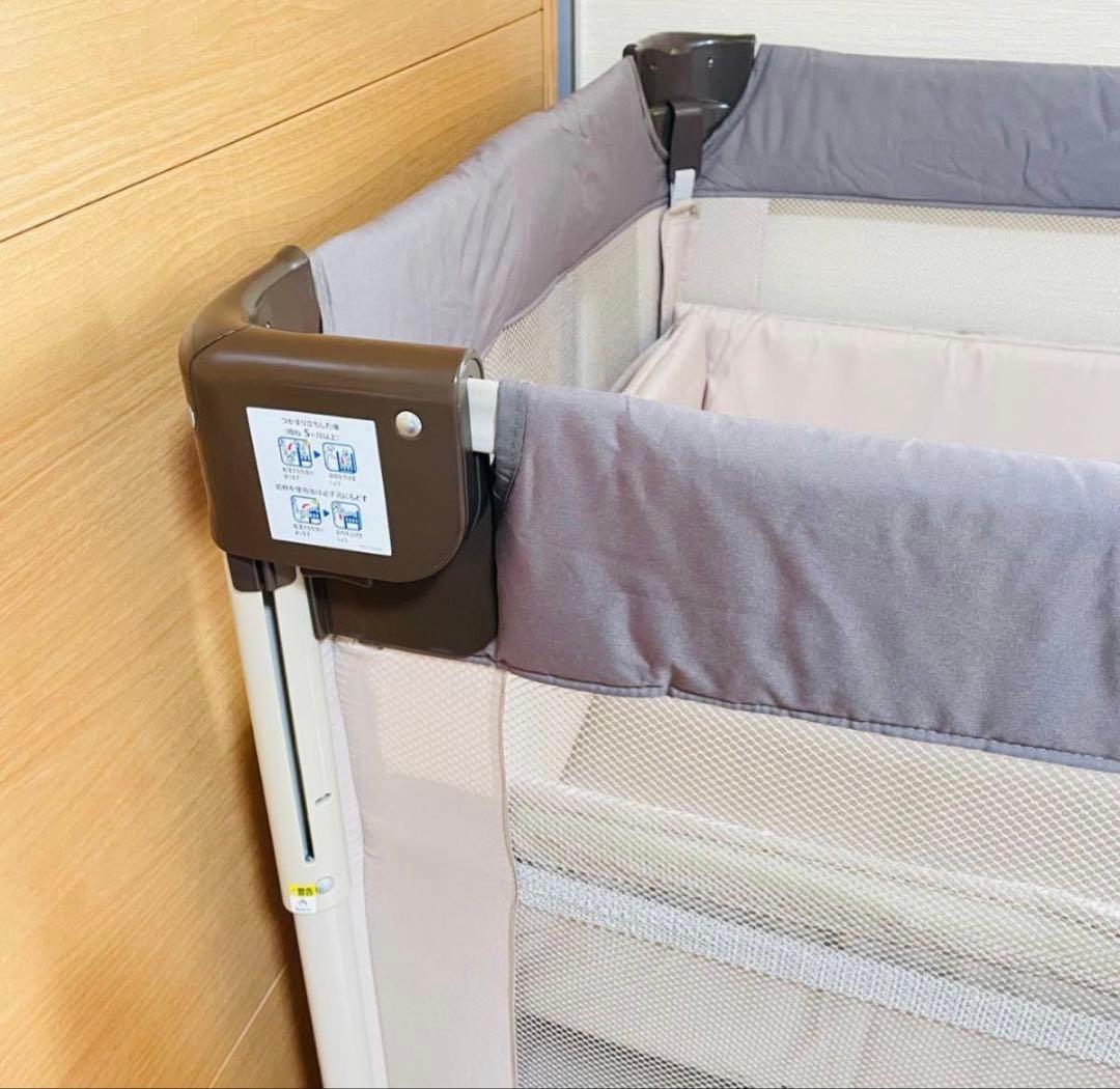 Aprica アップリカ 折り畳み ベビーベッド ココネルエアー