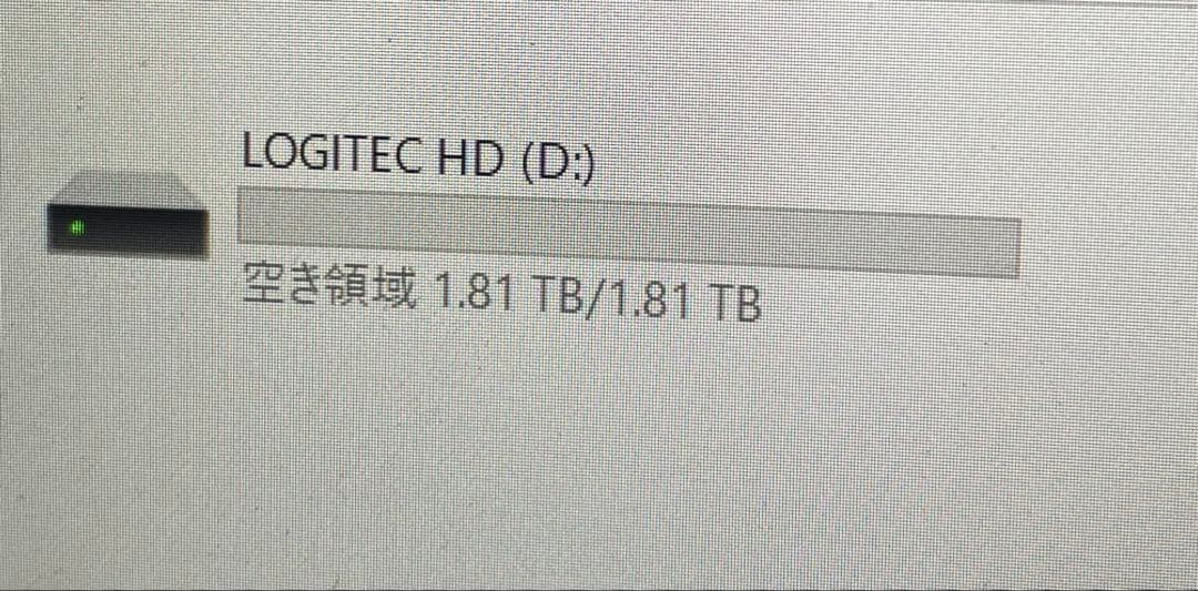 ロジテック 外付け HDD ハードディスク 2TB LHD-EN2000U3WS