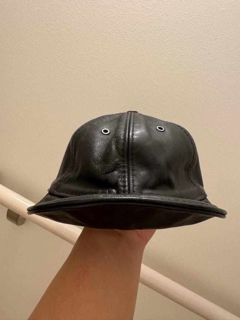 ラングリッツ レザー ベースポールキャップサイズL程度