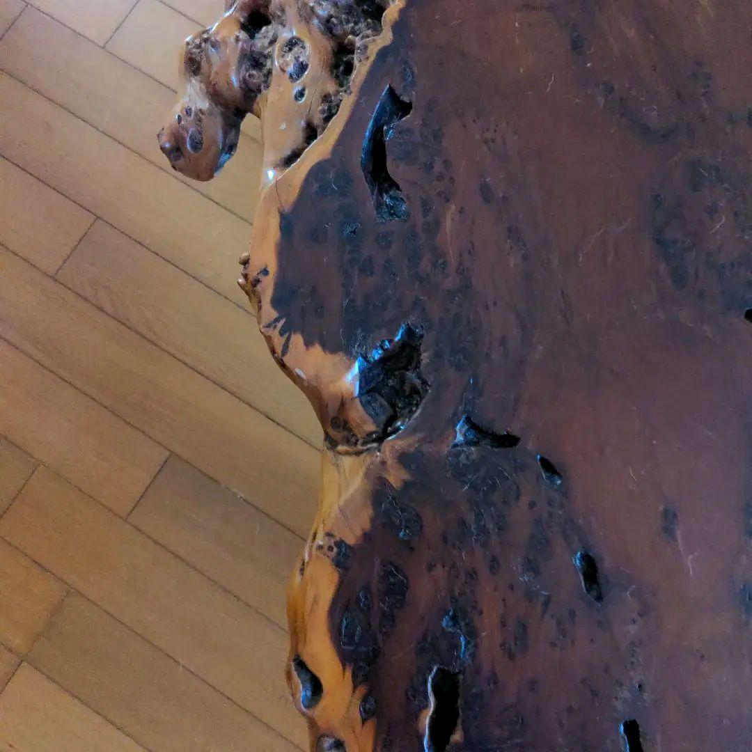 1枚板　ローテーブル